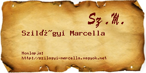 Szilágyi Marcella névjegykártya